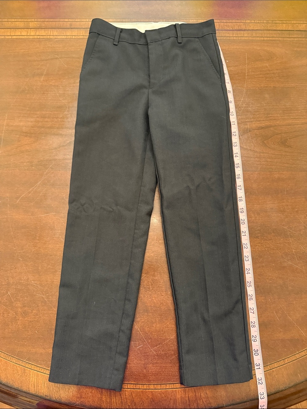 Van Heusen Black Kids Formal Dress Pants